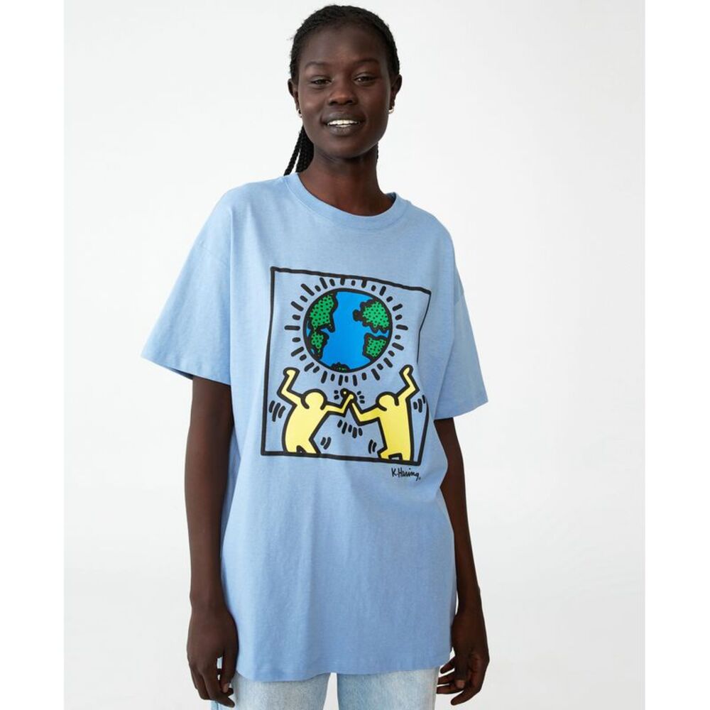 COTTON ON Women's Special Edition Keith Haring T-Shirt